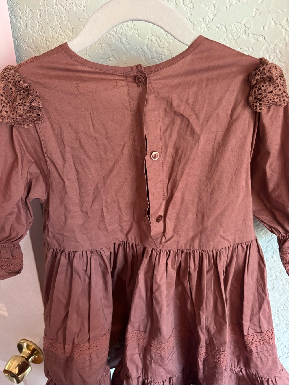 Noralee Girls Ruffle Lace Dress - Picture 5 of 5